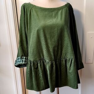 Maeve by Anthropologie Corduroy Top